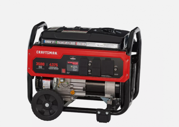 Generator - 3500W that's red and black